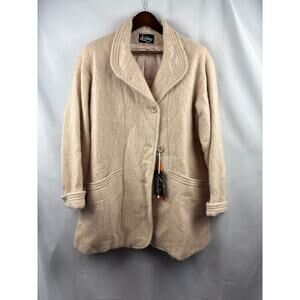 Women’s Loring Size 18 Nude Wool Trench Coat
